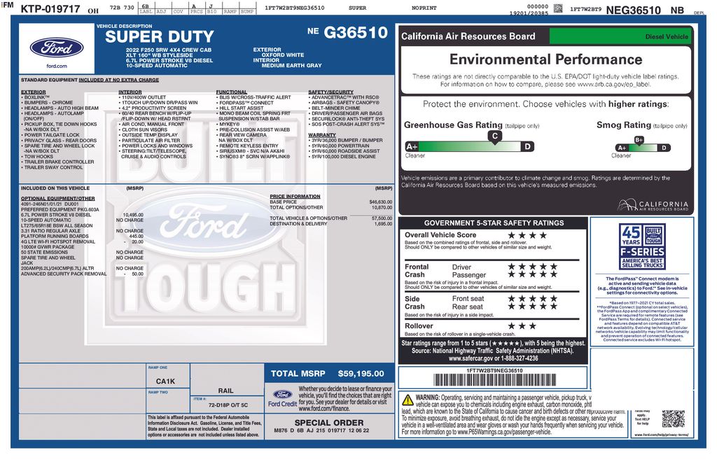 ford f-250 super duty 2022 1FT7W2BT9NEG36510 image ford f-250 super duty 2022 1FT7W2BT9NEG36510 image